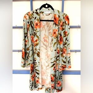 MasonGrey Floral Print Women's Robe